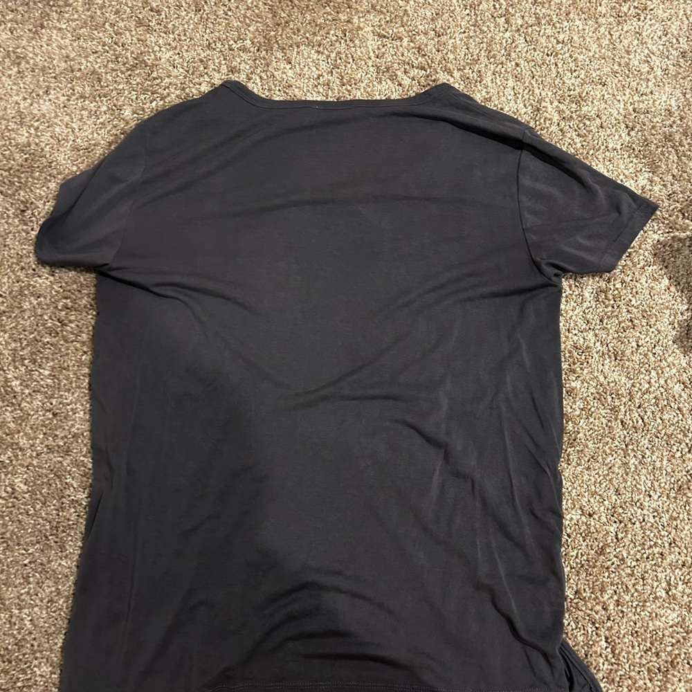 Wilfred Black Polo T-Shirt Short Sleeve